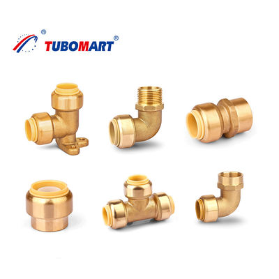CW617N Pipe à pression Pex sans plomb pour connecter les tuyaux en laiton Pex