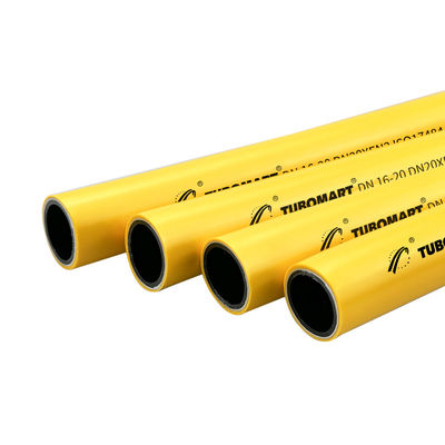 Pipe en aluminium à double pex pour les systèmes de distribution de gaz
