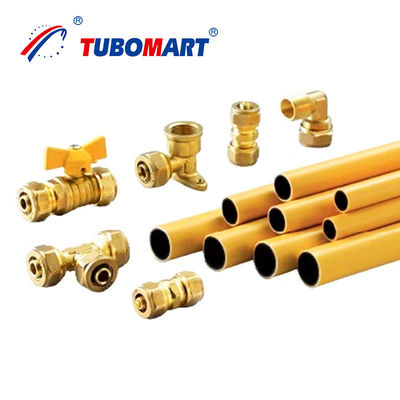 Pipe à gaz Pex Al Pex de construction composite résistance à la corrosion personnalisée