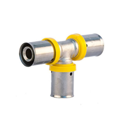 CW602N raccords de connexion de presse pour tuyaux PEX GAS AL PEX Certifié ISO 9001 / ISO17484