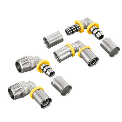 Vente directe d'usineFacil à installerFittings de presse de tuyauterie PEX pour les systèmes de gaz de tuyauterie NPT ou BSP