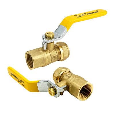 SAI GLOBAL AS4617-2004 Valve de vérification en laiton Tubomart ODM Valve à bille en laiton Eau et gaz Valves à bille en laiton