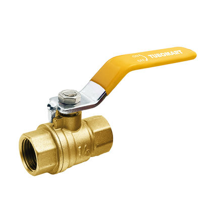Valve à gaz en laiton BSP / NPT à pression avec connexion femelle / mâle