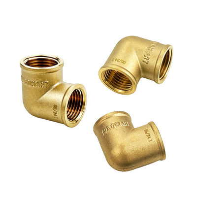 Fabrique en gros en laiton complet Femme Coude d'appui coulissante pour tuyaux d'eau de plomberie