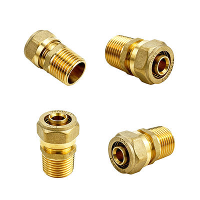 Fournitures d'usine de cuivre Pex Coude Tee Croix et autres types de raccords pour les raccords de tuyauterie certifiés ISO