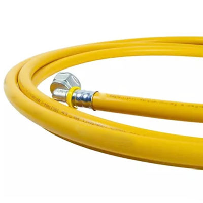 Résistant à la corrosion PEX personnalisable AL PEX tuyau de gaz de chevauchement avec couleur jaune et installation facile de la pince