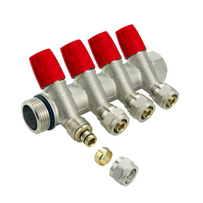 Ventilateur en laiton de longue durée en laiton Pex en couleur personnalisée pour la plomberie