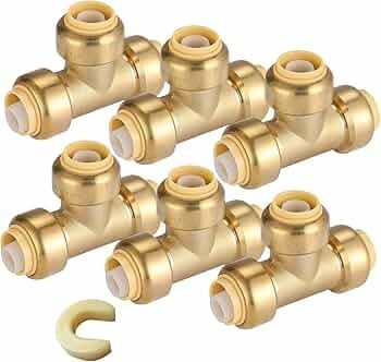 Tubes en laiton ISO et PEX compatibles avec les raccords pour une installation facile