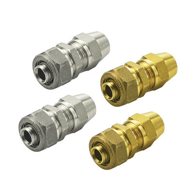 Adaptateur de gaz de la moitié de l'union de cuivre 3/8'' à 3/8'