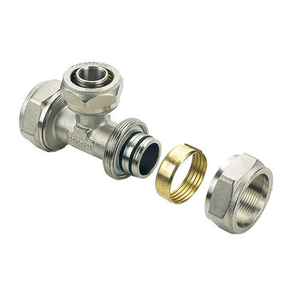 Facile à installer raccords de raccordement rapide Pex pour les systèmes de gaz et d'eau Type de raccordement par compression