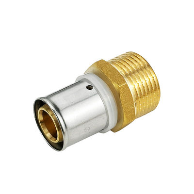 Vente à chaud OEM Personnalisé Pex Pipe Press Adapté avec le cuivre naturel Couleur Certification CE
