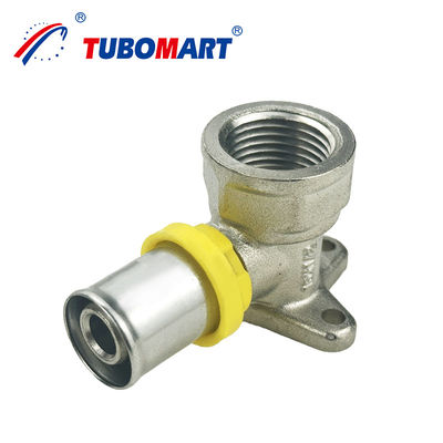 Pex Al Pex Press Fittings TH Type ODM personnalisation avec certification ISO9001 2015 pour le gaz