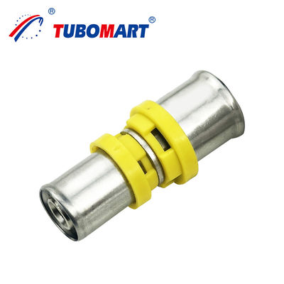 Tubomart Matériaux de plomberie Armatures en laiton Armature de chaleur au sol Armature de tuyau Pexalpex TH Profil Armature à gaz droit