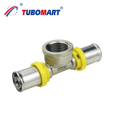 Vente à chaud TH+U raccords de presse en acier inoxydable 304 raccord d'accouplement mâle pour système de tuyauterie à gaz d'eau