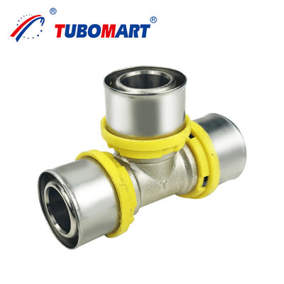 Fabrication d'appareils en laiton pour le système de gaz approuvé Pex Al Pex Pipe TH Profil