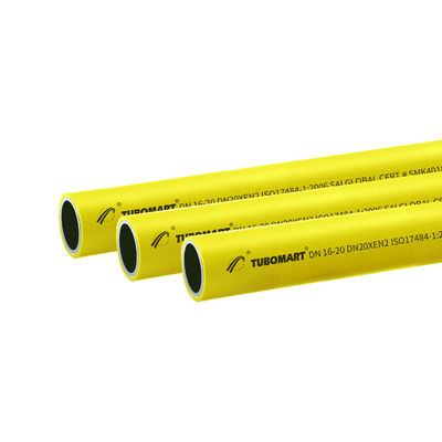 PE AL PE Polyéthylène Aluminium Pex Al Pex Pipe à gaz pour système de plomberie Longueur 100 M / rouleau