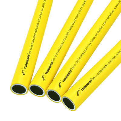 Pipe jaune à haute pression de 16 à 32 mm PEX-AL-PEX pour système de gaz d'eau