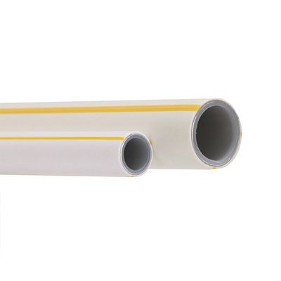 Tube Pex Al Pex pour système de gaz Tuyau multicouche aluminium plastique PEX 20mm 32mm Couleur blanc jaune Chauffage par le sol Tube PEX Al PEX