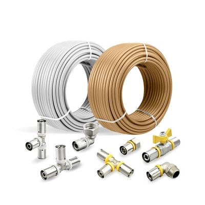 Pipe de plomberie Pex Al Pex en plastique 16-32 mm composite PEX Al PEX