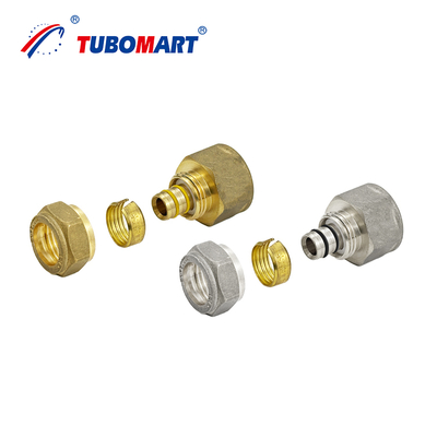 Tubomart OEM raccords en laiton à vis à fil pour tuyaux PEX AL PEX