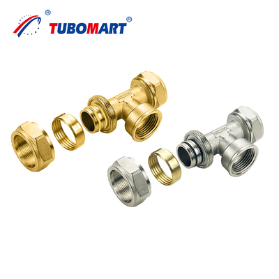 Raccords à compression Pex Al Pex de taille personnalisée pour système de gaz - Performance optimale et haute durabilité