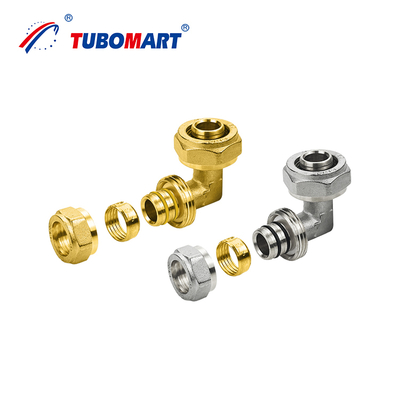 Armatures de compression Pex Al Pex personnalisées pour les systèmes de gaz et d'eau