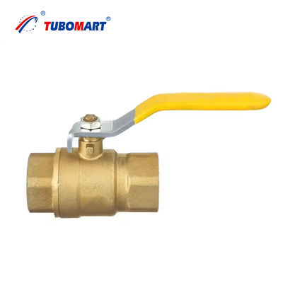 Tubomart OEM Fabrication de cuivre 24 ans d'expérience 16 mm Pap tube soupape à gaz soupape en cuivre papillon soupape à bille avec approbation CE