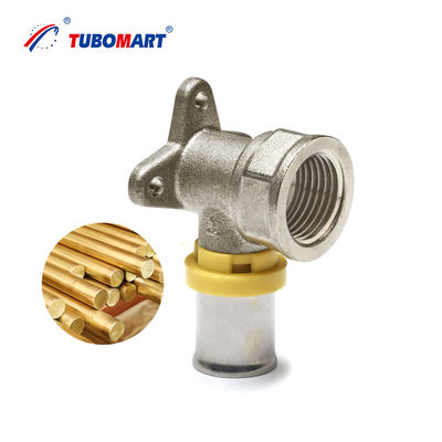 OEM Brass PEX-AL Crimp Fittings STRAIGHT MALE UNION for Pex Al Pex Multi-layer Plastic Water and Gas Pipe with ISO9001/ISO17484