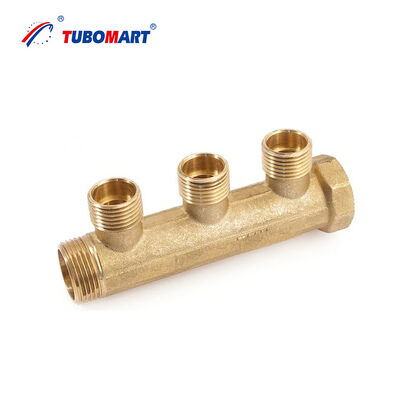 Fabrique de cuivre HPB58-3A Assurance commerciale Super qualité taille complète Distribution de cuivre Manifold d'eau sans soupape