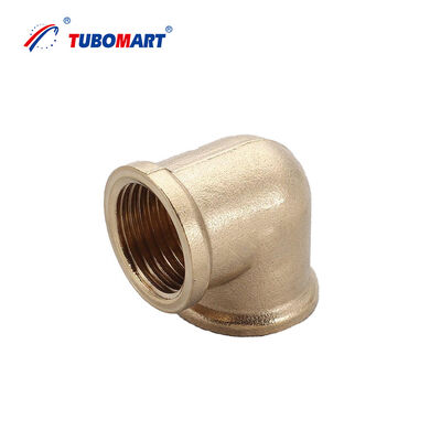 TUBOMART OEM Source Factory Screw Brass Fittings 1/2 Femme au coude masculin Solutions de tuyauterie PEX