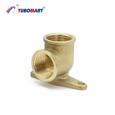 Coudes coudés femelles en laiton pour raccords de tuyauterie généraux de 1/2